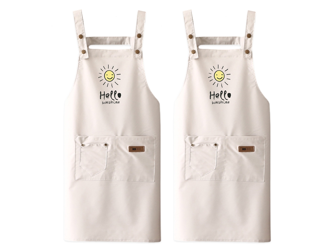 Mono Feminino De Pvc 2 Piezas, Mono Transpirable De Manga Larga, Antisuciedad, Para Cocina Y Uso Doméstico, Moda Verano