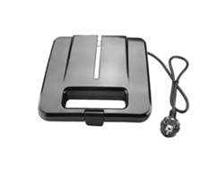 Sandwichera eléctrica automática de 750 W con revestimiento antiadherente para uso doméstico (enchufe UE 220-240 V)