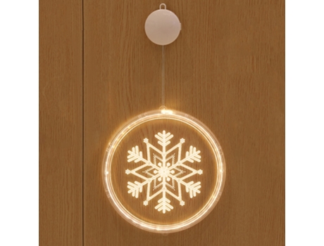 Adorno de Navidad Luces Decorativas Led Letras Blancas Blanco