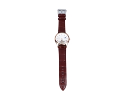 Reloj De Negocios Para Hombre, Resistente Al Agua, Luminoso, Correa De Piel Sintética, Movimiento De Cuarzo Analógico.