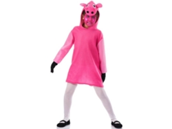 Disfraz de Niña DISFRAZZES Cerdita Rosa (Talla: 3 a 5 años)