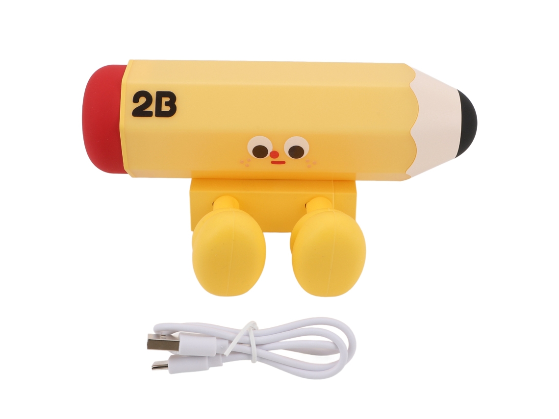 2026-lámpara Nocturna De Mesa Con Forma De Lápiz 2b Cute Cartoon, Control Por Toque, 3 Niveles De Brillo Luz Cálida Multifunción