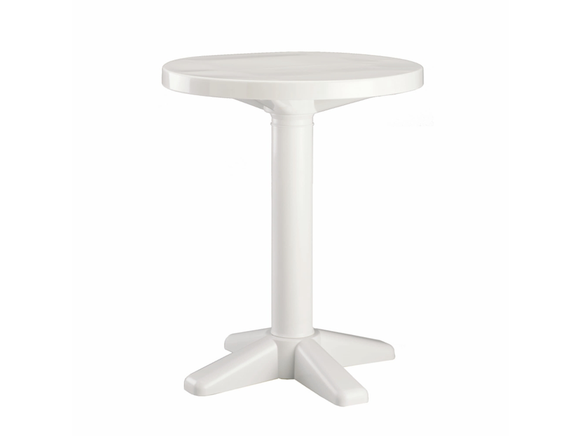 Mesa Redonda Exterior Ø60 Blanco Banyoles Garbar