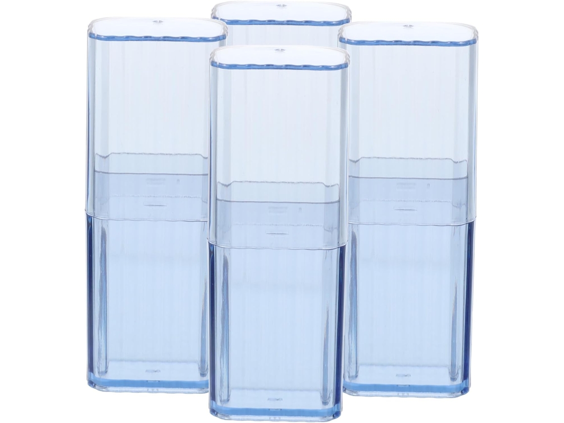 Cajas Almacenamiento 4 Piezas Hisopos Algodón Soportes Palillos Dientes Estuches Pequeños Decorativos