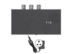Adaptador Divisor Sdi 1x2 1080p Compatible Con Sd/hd/3g-sdi Con Indicador Led