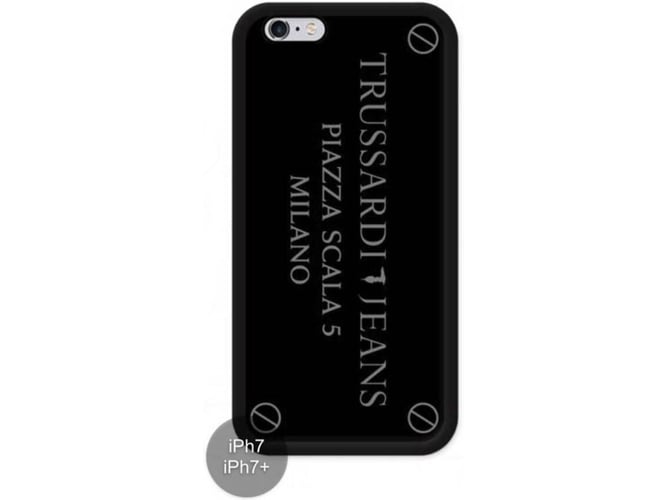 Funda iPhone 6 Plus, 6s Plus, 7 Plus, 8 Plus TRUSSARDI Metal Case Multicolor