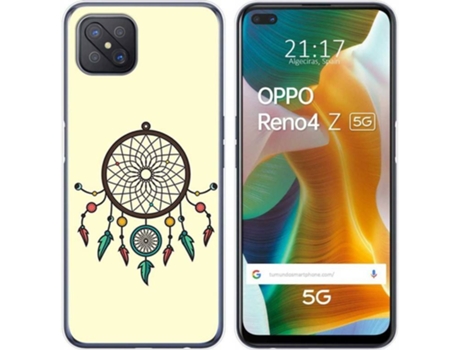 Carcasa Oppo Reno 4Z 5G TUMUNDOSMARTPHONE Atrapasueños Multicolor