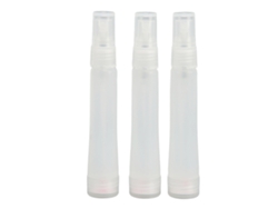 Frascos de perfume transparentes recargables y portátiles