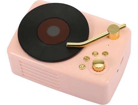Altavoz Bluetooth LOVEBABY P-LYYX9-1 (5 W - Autonomía: hasta 8 h - Rosa)