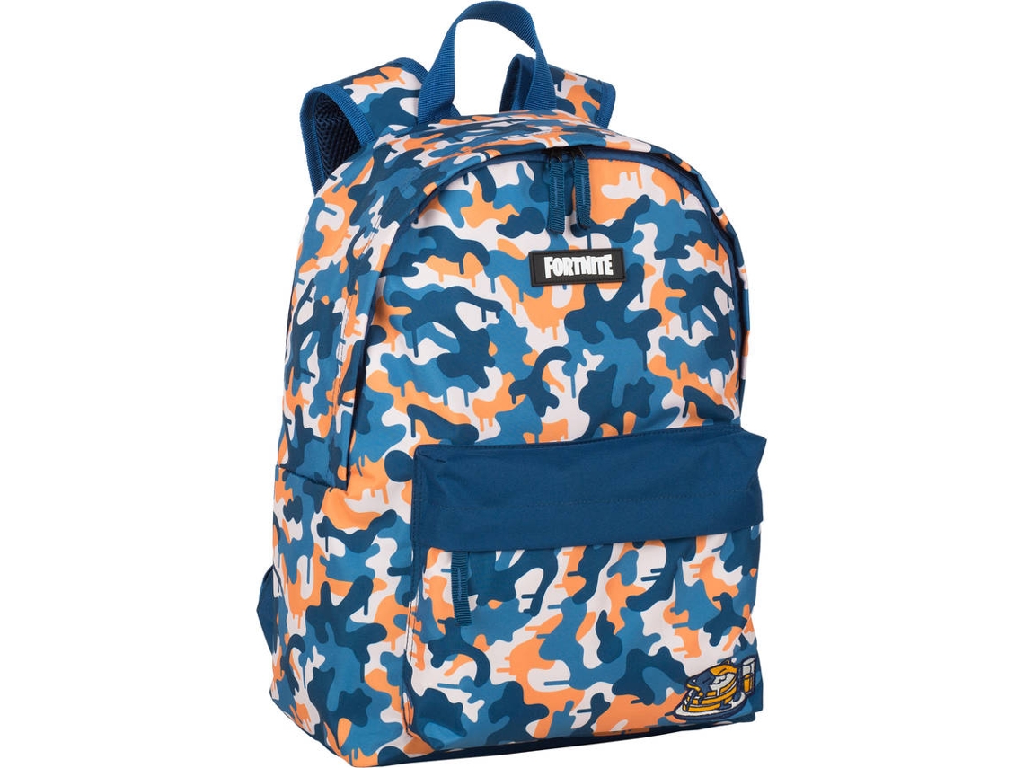 Mochila FORTNITE Blue Camo (Multicolor - Poliéster - 41x31x13.5 cm)