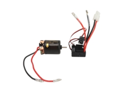 Kit De Motor Rc 540 De Alto Torque Con Esc Y Controlador De Velocidad De 60 A, Accesorio Para Coches Rc A Escala 1/14 Y 1/10 (55t)