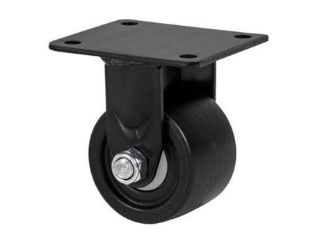 Rueda fija 17lp75-knb nylon negro extrafuerte eje bolas ALEX