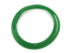 Correa Redonda De Poliuretano Verde Con Superficie Rugosa Para Transmisión, 12 Mm X 3 M