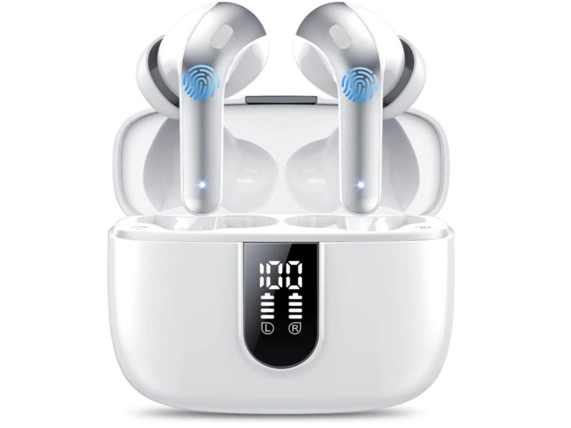 Auriculares Sem Horas Reprodução Yizhood Bluetooth Azul