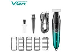 Recortadora De Pelo Recargable Con Pantalla Digital, Lavable Con Agua (verde)