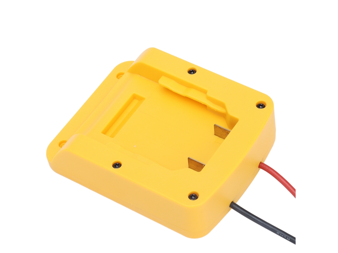 2026dz-adaptador Batería Litio 14.4v 18v 20v Con Conector Dock De Energía Cable 12awg Y Interruptor