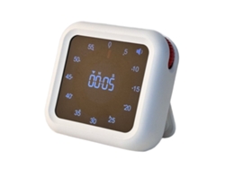 Temporizador Digital Recargable De 1200 Mah Con Barra De Progreso Visual Y Volumen Ajustable Para Estudiantes Y Uso En La Cocina.