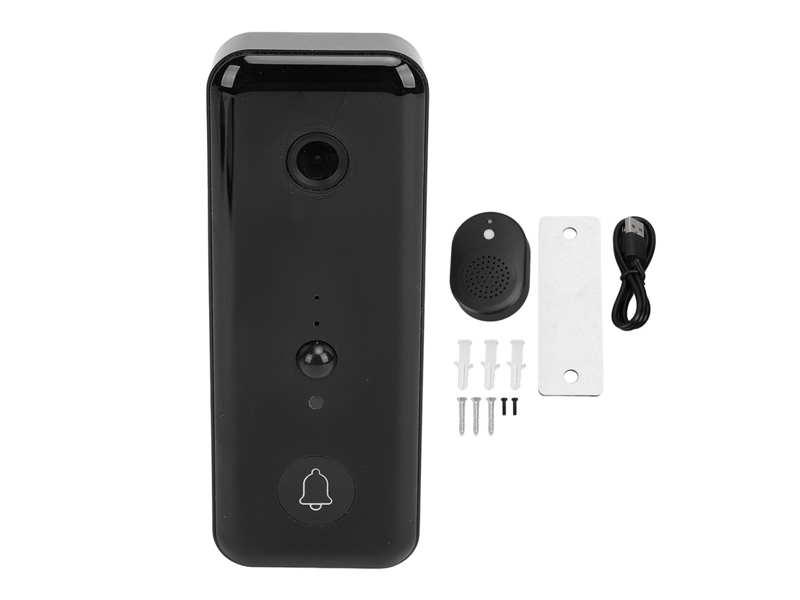 Videoportero Inalámbrico Wi-fi 2.4g 720p Hd Visión Nocturna Reconocimiento Humano Ia
