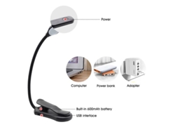 Luz De Lectura Recargable Por Usb