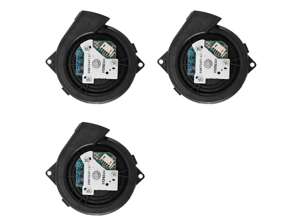 3x Robot Vacuum Cleaner Spare Parts Engine Ventilation Fan Motor For Xiaomi Mi 1 Generation Robotic Black