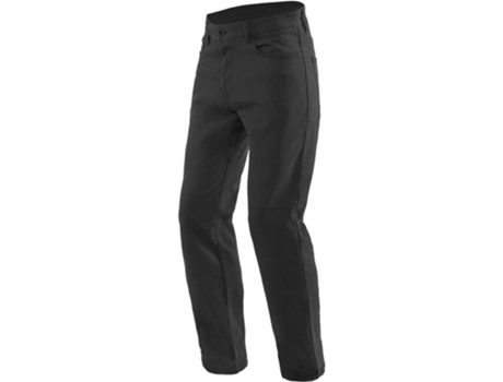 Pantalones para Hombre DAINESE Classic Regular Tex Negro para Motociclismo (29)