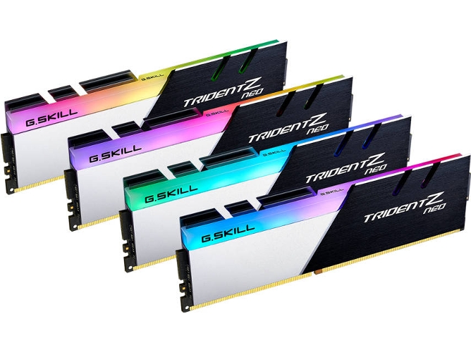 Memoria RAM DDR4 G.SKILL F4-3000C16Q-32GTZN (4 x 8 GB - 3000 MHz - CL 16 - Negro)