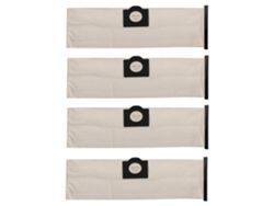 4 bolsas de filtro lavables para Karcher Rowenta WD3 Premium WD3200