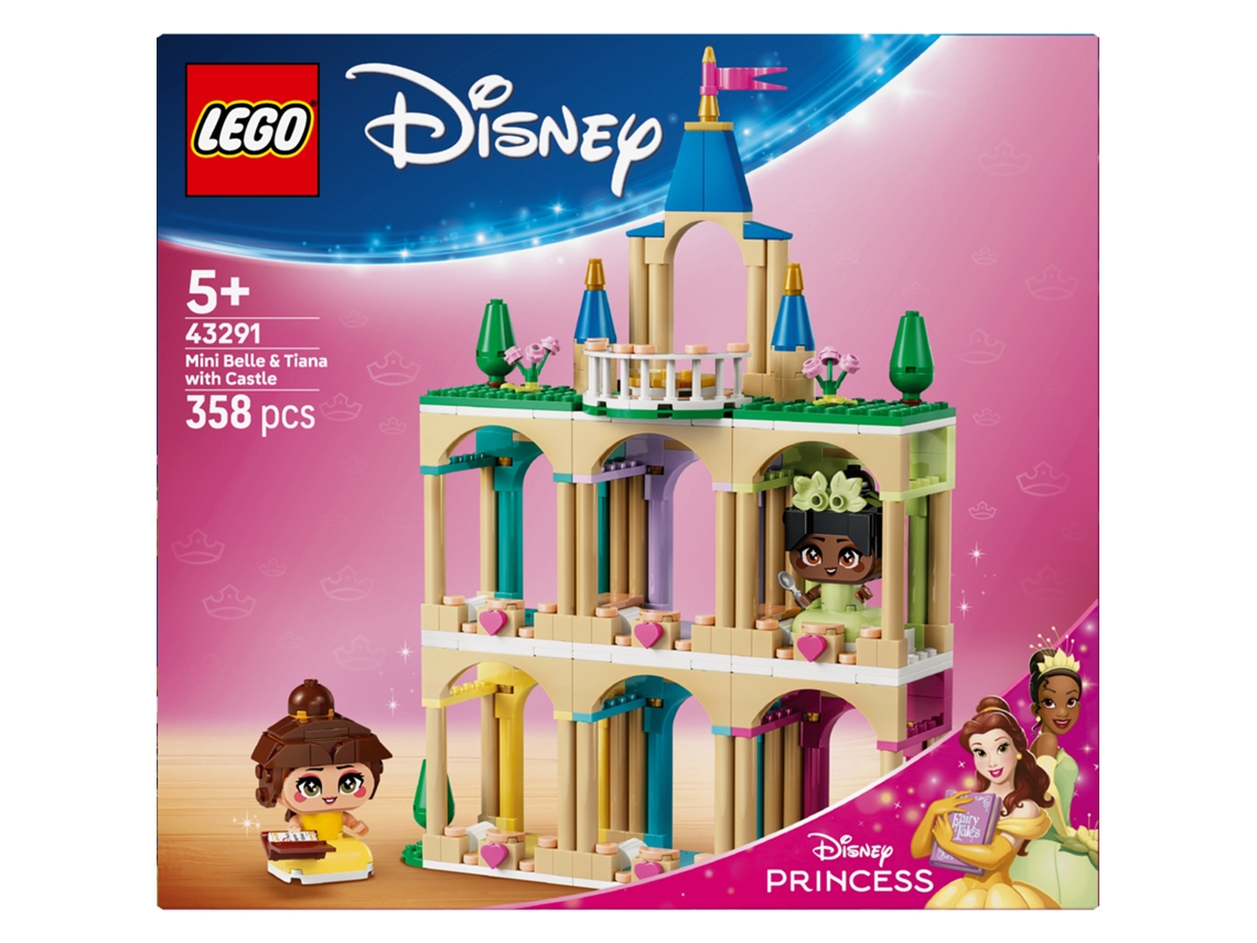 Lego® 43291 Disney Princess Mini Bella Y Tiana – Castillo Para Exposición 5+
