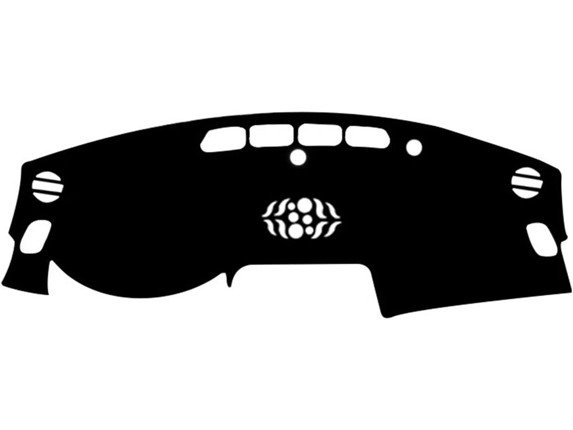 Alfombrilla Protectora De Gamuza Para El Tablero Instrumentos Del Nissan Altima/teana 2021-2024 (negro/rojo,