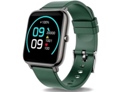 Reloj inteligente con podómetro para mujer y hombre, monitor de ritmo cardíaco, sueño, presión arterial, bicicleta eléctrica