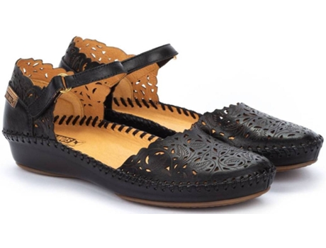 Sandalias de Mujer PIKOLINOS Vallarta Taglia Uk Piel Negro (38)