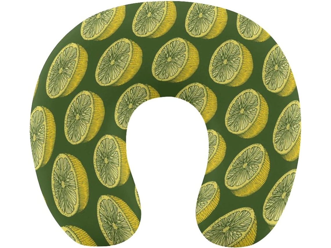 Almohada Viaje Retro Forma Espuma Viscoelástica Viscoelástica Fácil Relajación Cómodos Familia.brfácil