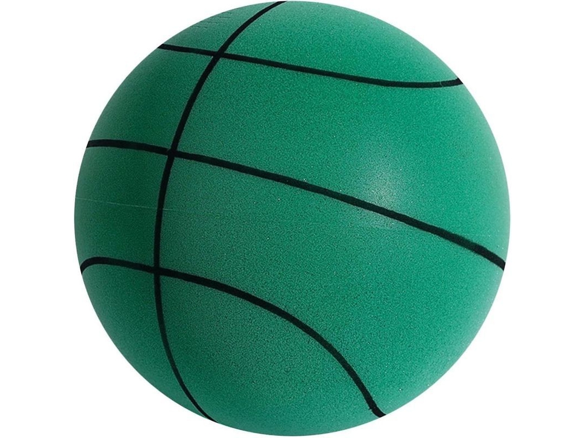2026-balón De Baloncesto Silencioso De Espuma Para Entrenamiento Interior, Resistente A Impactos Y Elástico, Color Verde
