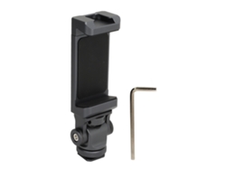 Soporte De Trípode Para Teléfono Aluminio Con Cold Shoe, Clip Universal Para Smartphone Vertical/horizontal, Tornillos 1/4 Pulgada