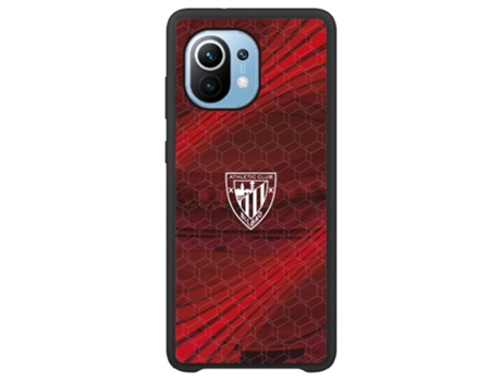 Funda Móvil Global Oficial Athletic Club para Xiaomi Mi 11 Global PHONECASES3D Piel Sintética Negro
