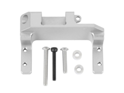 Mali suporte de Servo no Eixo para Scx10 Iii Ar45p Portal Axle 1/10 Crawler Car Peças de Upgrade de Alumínio Prata