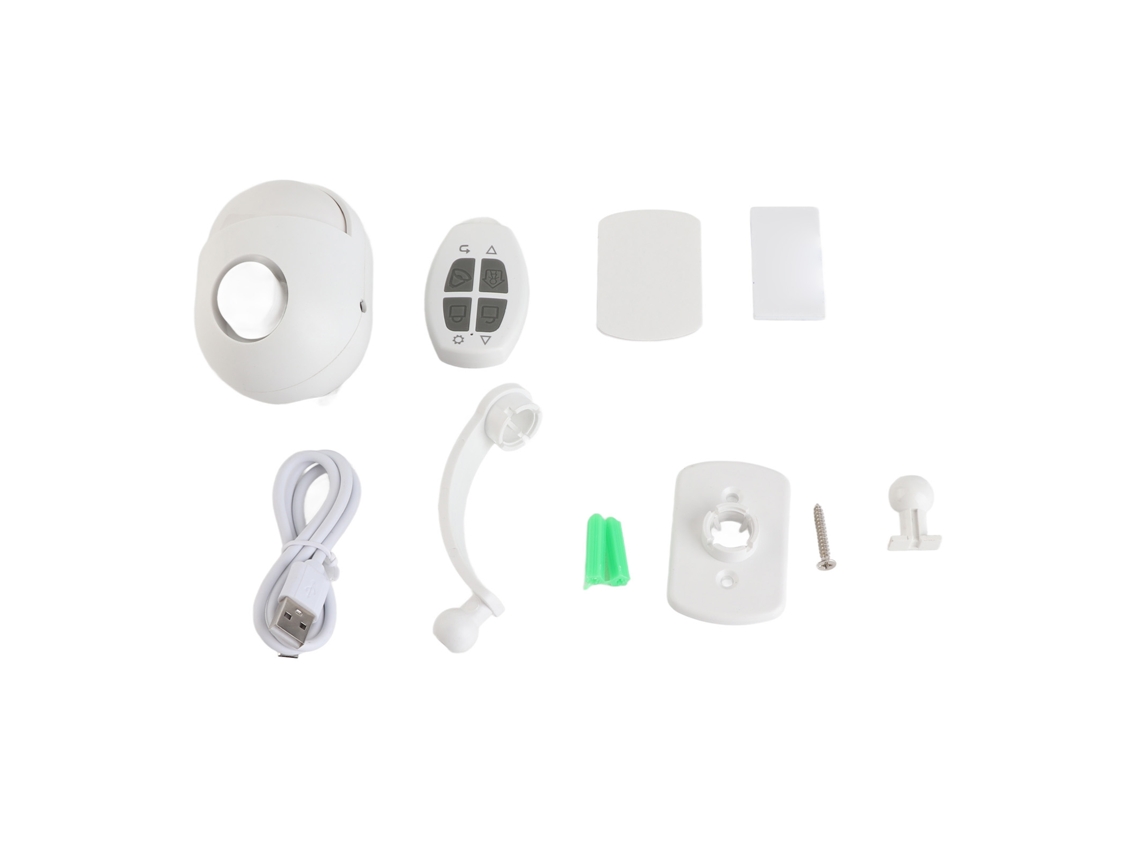 Alarma Inalámbrica Con Sensor De Movimiento Y Control Remoto, Detector Infrarrojo Para El Hogar, Garaje Y Tienda.