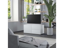 Mueble Para Tv | Armario Para Tv Madera Contrachapada Blanco 80x34x36 Cm