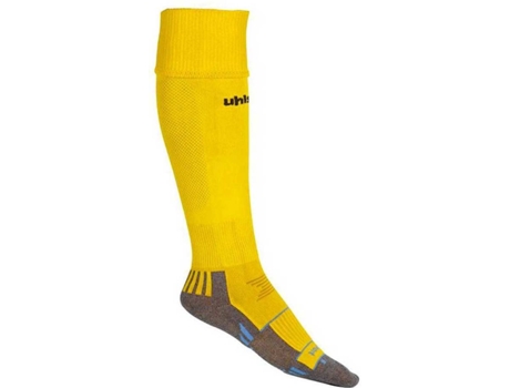 Calcetines para Hombre UHLSPORT Pro Player Amarillo para Fútbol (EU 37 - 40)