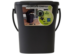 Caja de Compostaje EDA Compost 6 Litros Antracita