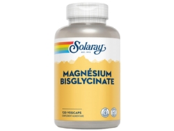 Bisglicinato de Magnesio 120 Cápsulas Vegetales SOLARAY