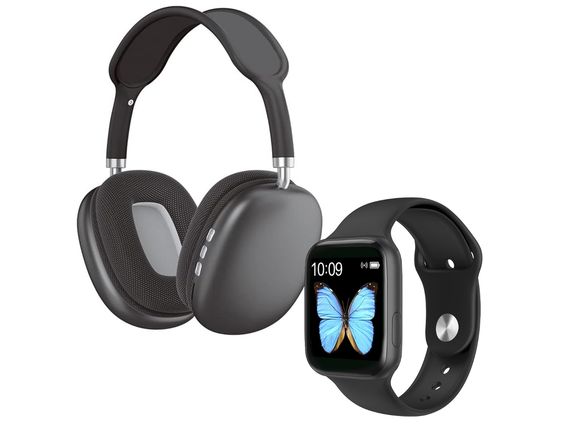 Smartwatch KLACK PACKP9-T500-NEGRO Negro
