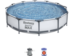 Piscina Tubular BESTWAY 56416 (con Cartucho - 6473 L - 366x76cm)