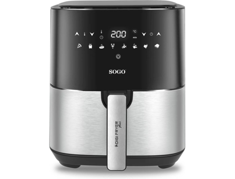 Freidora de Aire SOGO FRE-SS-10830 (5 L - Preto)