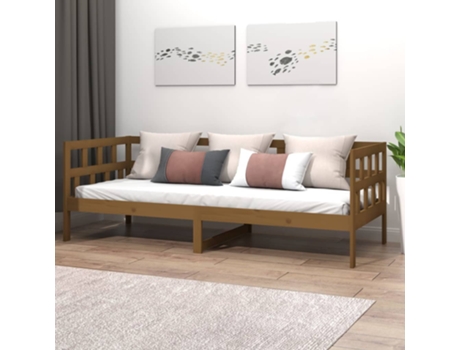 Sofá cama VIDAXL Marrón Madera (203.5x86x68.5 cm )