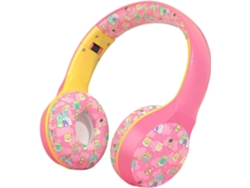 Auriculares Bluetooth 5.0 Para Niños, Plegables, Sin Micrófono, Con Almohadillas Suaves (rosa)