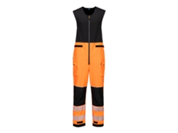 Impermeable de alta visibilidad Portwest Pw3, protección y comodidad, amarillo y negro, talla S