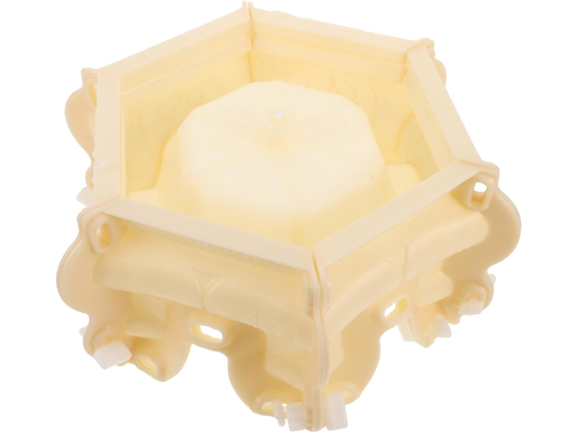 Molde Para Macetas De Hormig N Hexagonal Reusables Manualidades Cemento Compatible 20 25 30 Cm Dise O Europeo Decoraci