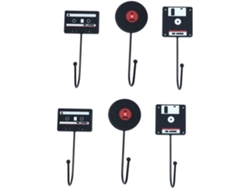 6 Piezas Ganchos Pared Gancho Colgar Hogar Ganchos Retro