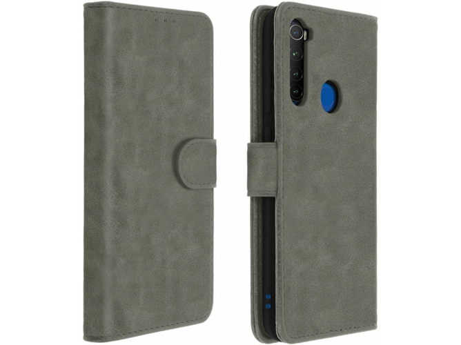 Funda Xiaomi Redmi Note 8T AVIZAR Libro Gris